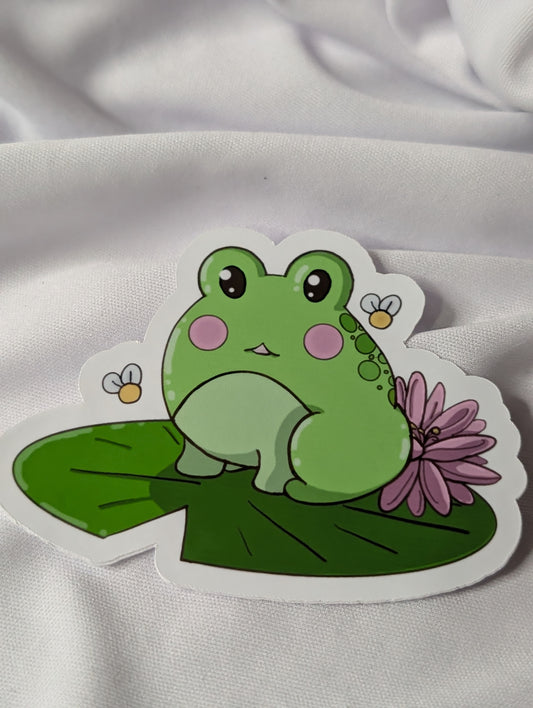 Chibi Frog Sticker