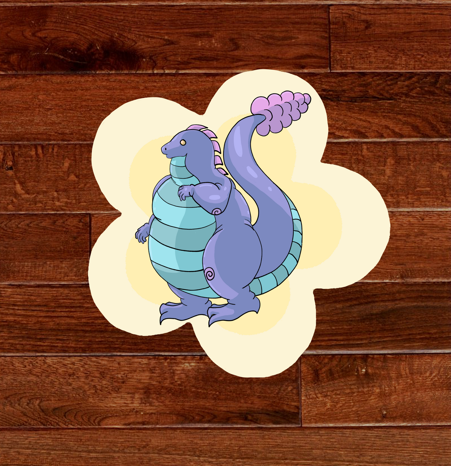 Chunky Dragon Sticker