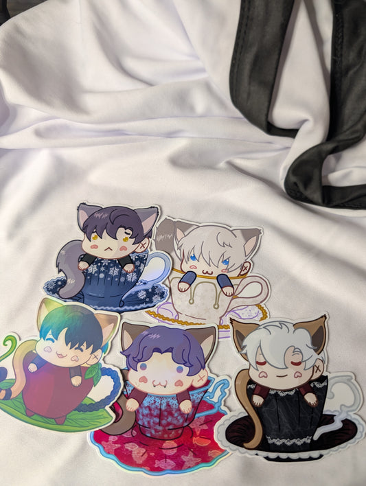 LAD Cat Stickers