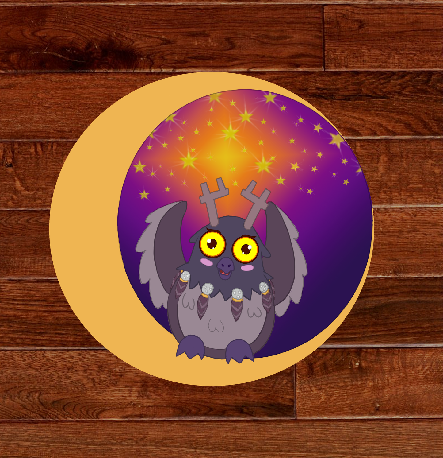 Boomkin Vinyl Sticker Warcraft Druid Gift