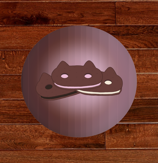 Cookie Cat Pin/Button