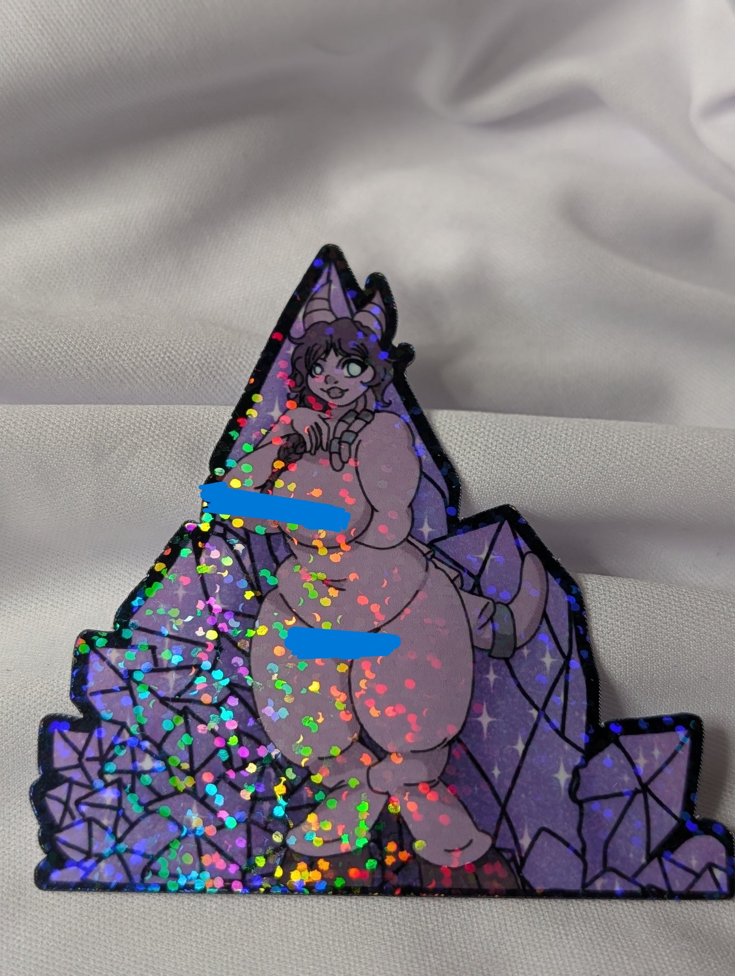 NSFW Chubby Draenei Sticker