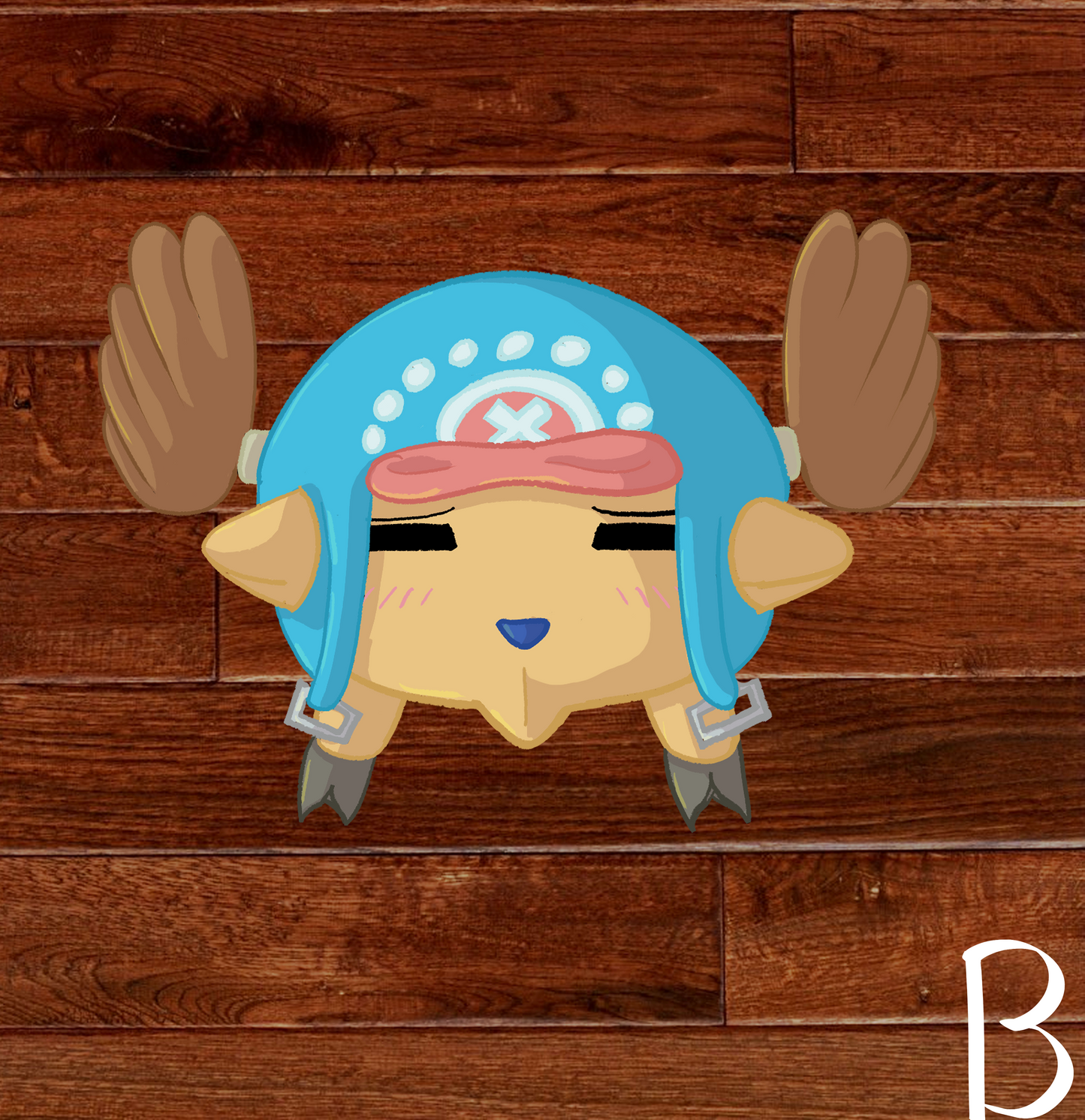 Pirate Anime Sleepy Chibi Stickers