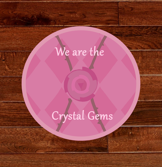 We Are The Crystal Gems Pin/Button