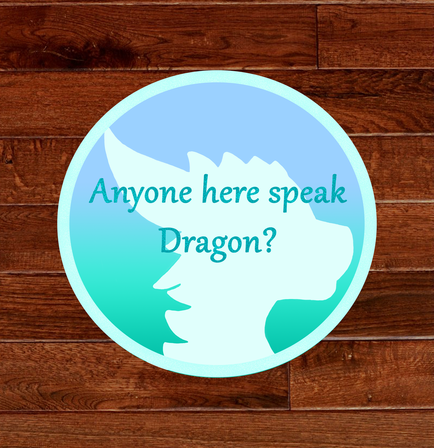 Speak Dragon Pin/Button