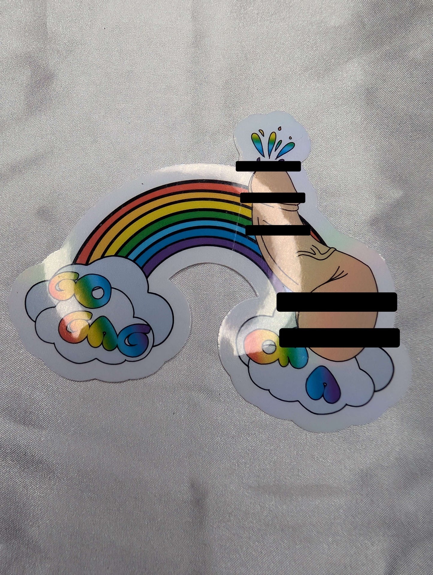 NSFW Go Gag on a D Sticker