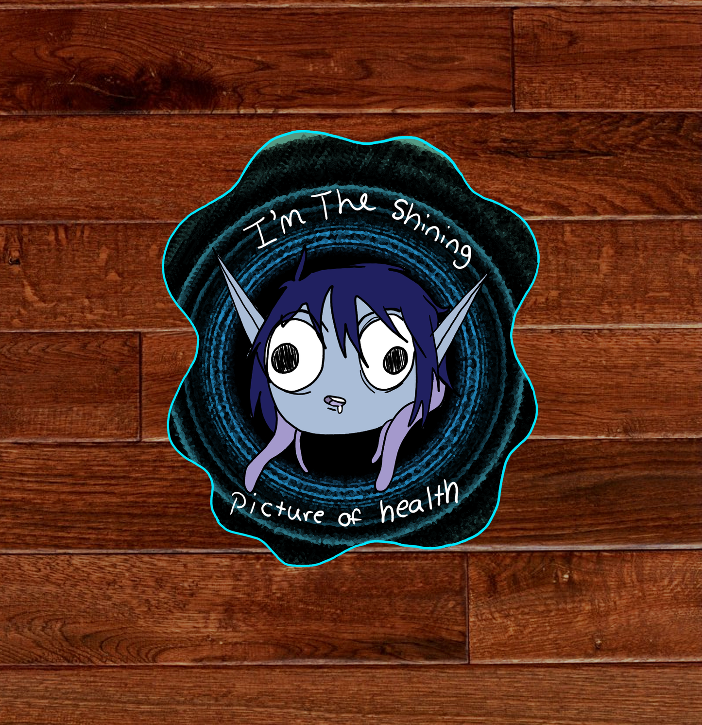I'm Picture of Health Sticker