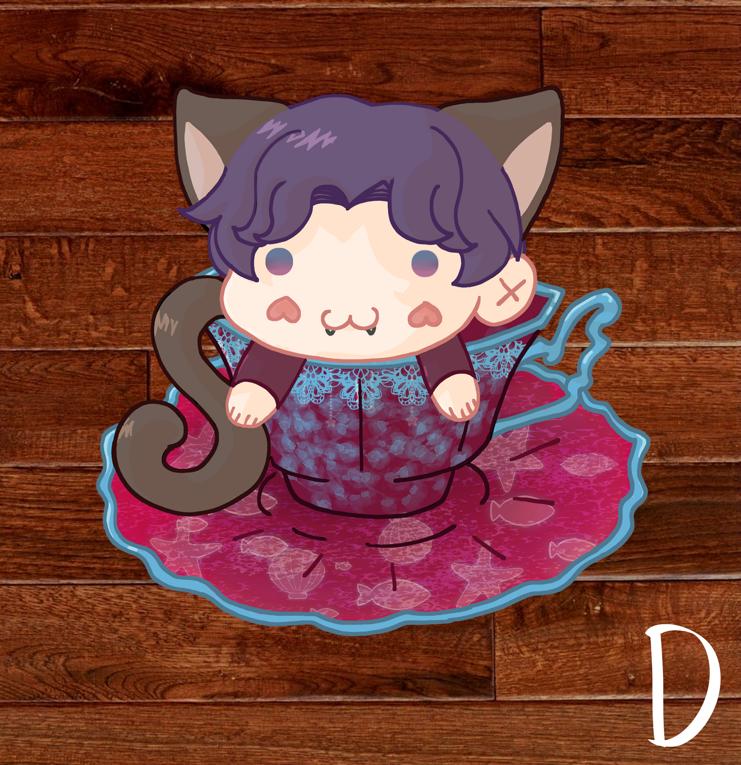 LAD Cat Stickers