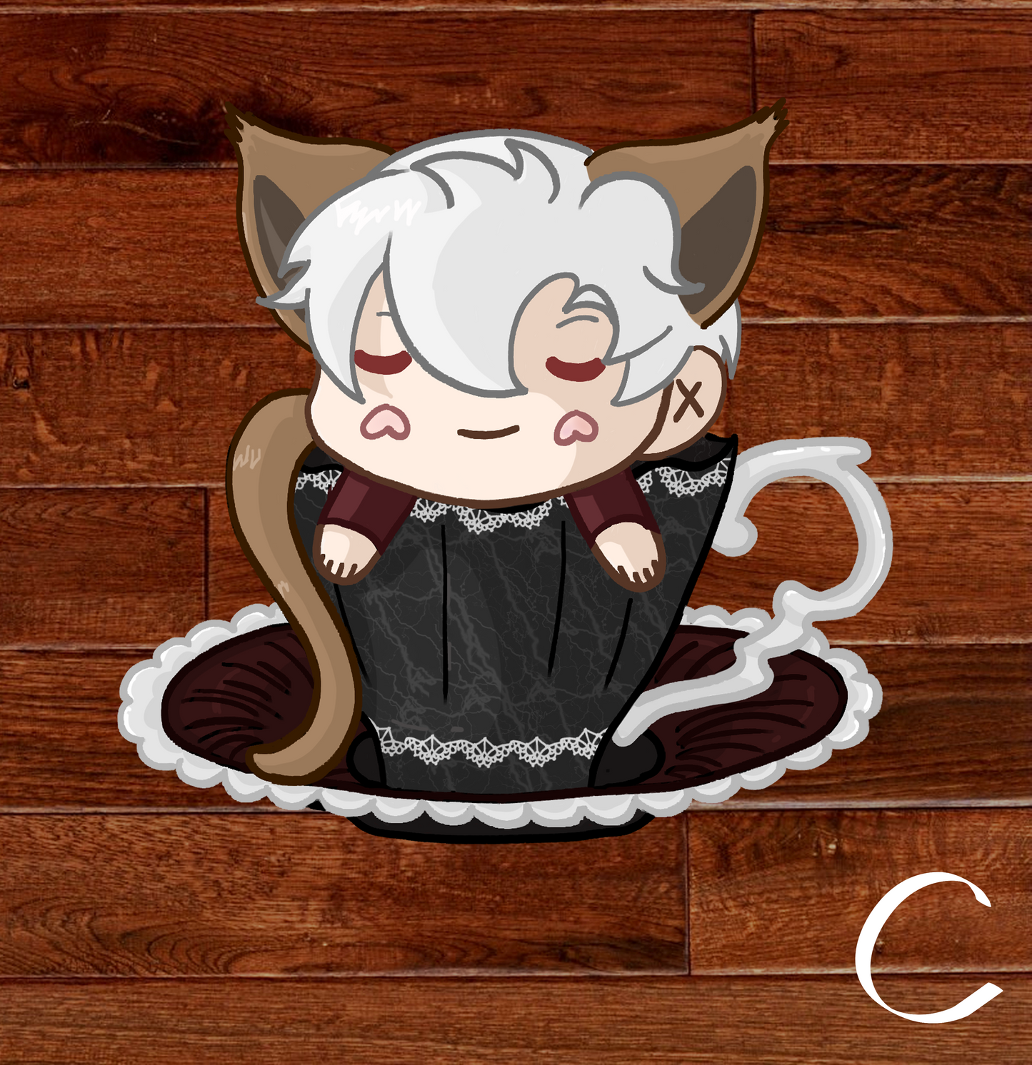 LAD Cat Stickers