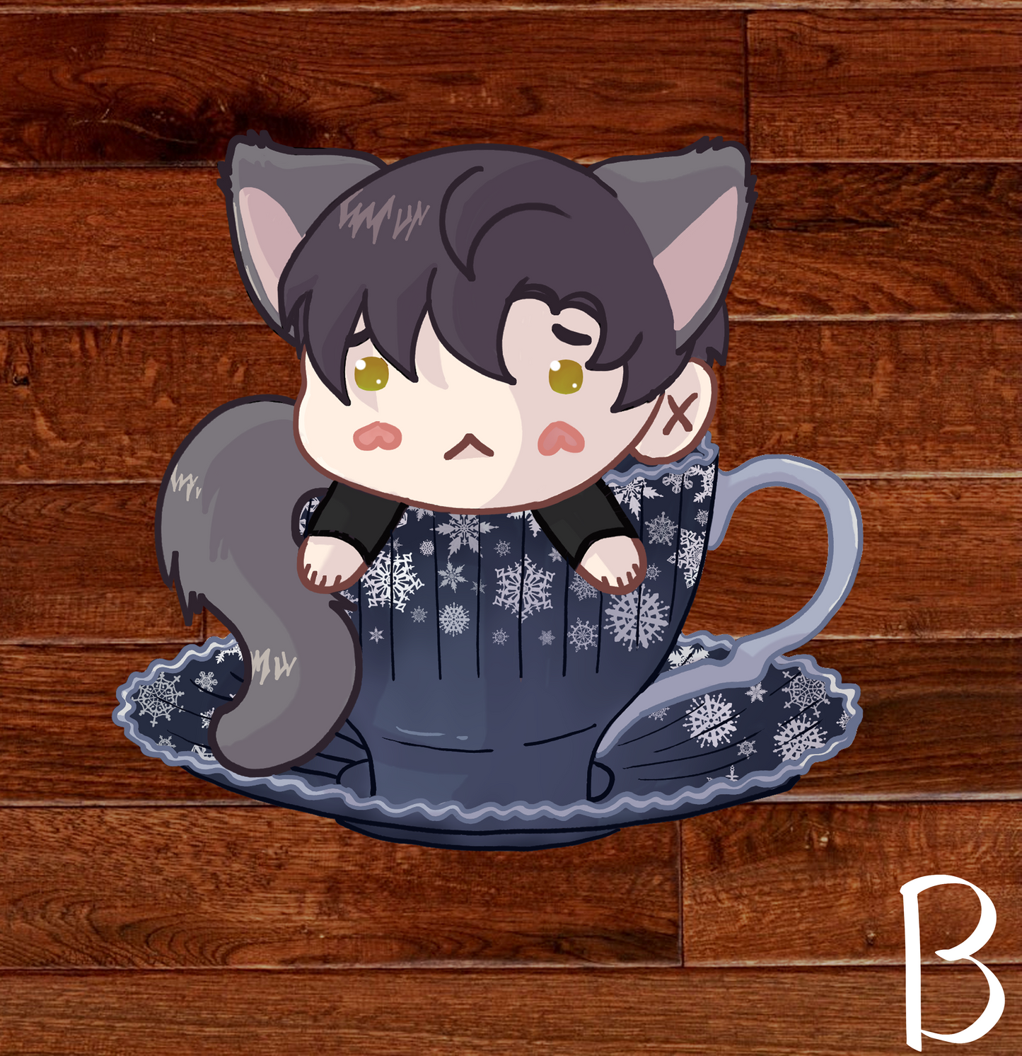 LAD Cat Stickers