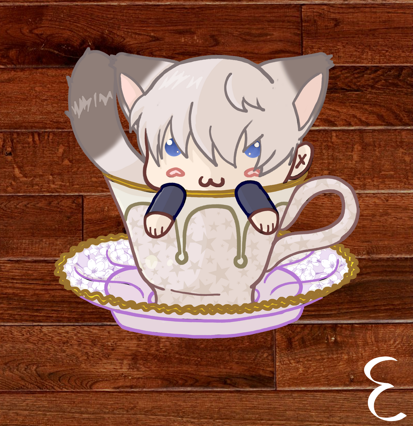 LAD Cat Stickers