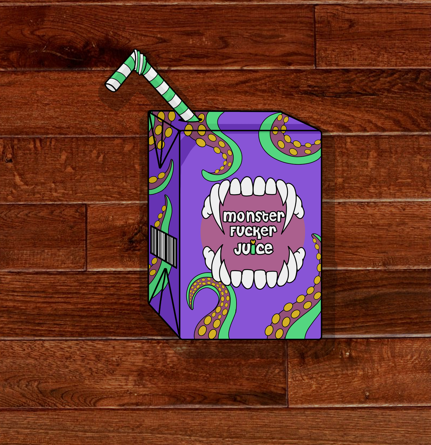 NSFW Monster F'er Juice Sticker
