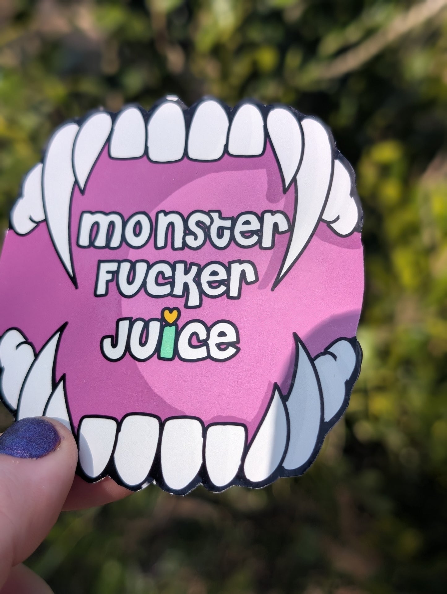 NSFW Monster F'er Juice Sticker