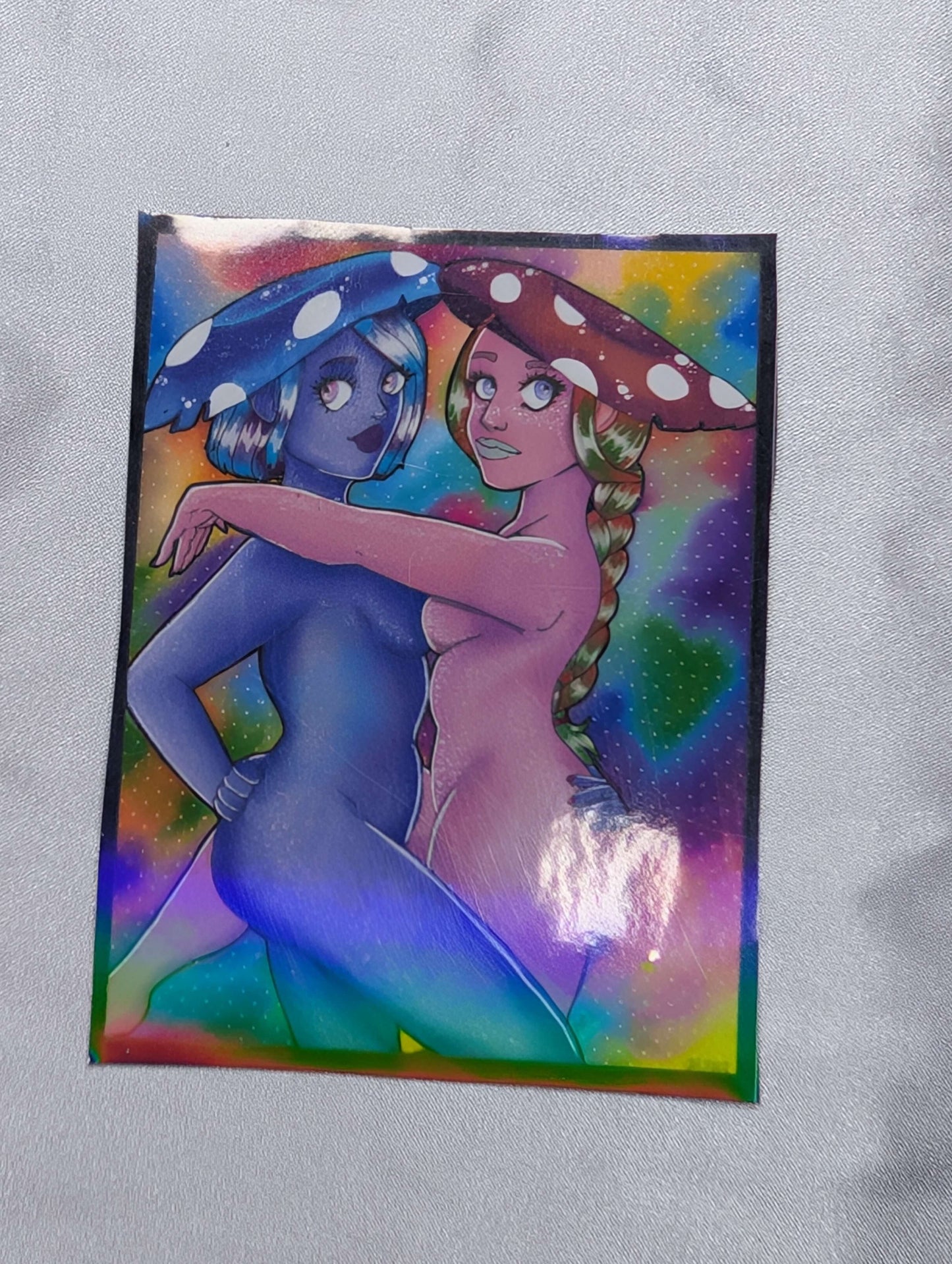 NSFW Mushroom Girls Sticker