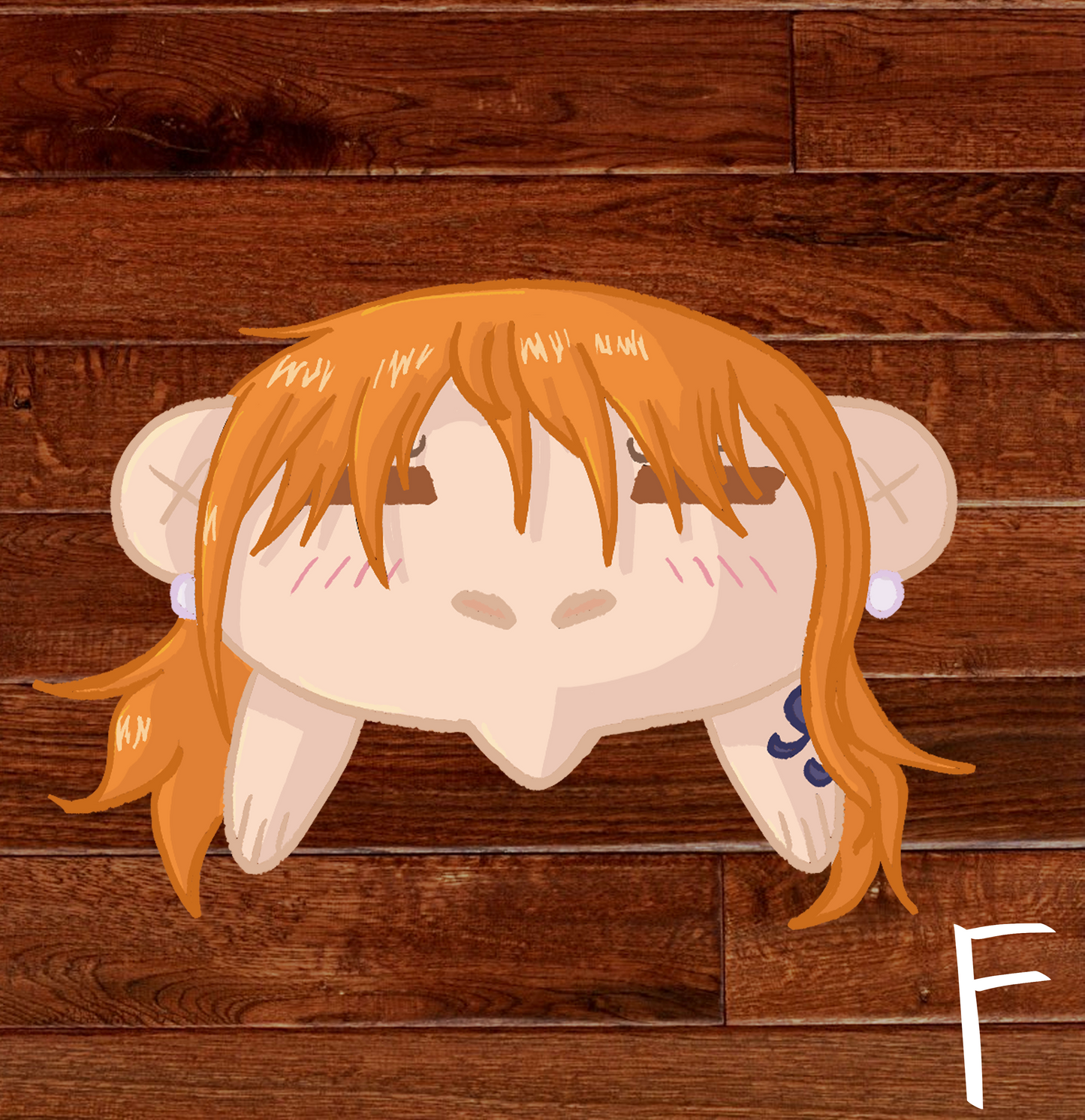 Pirate Anime Sleepy Chibi Stickers