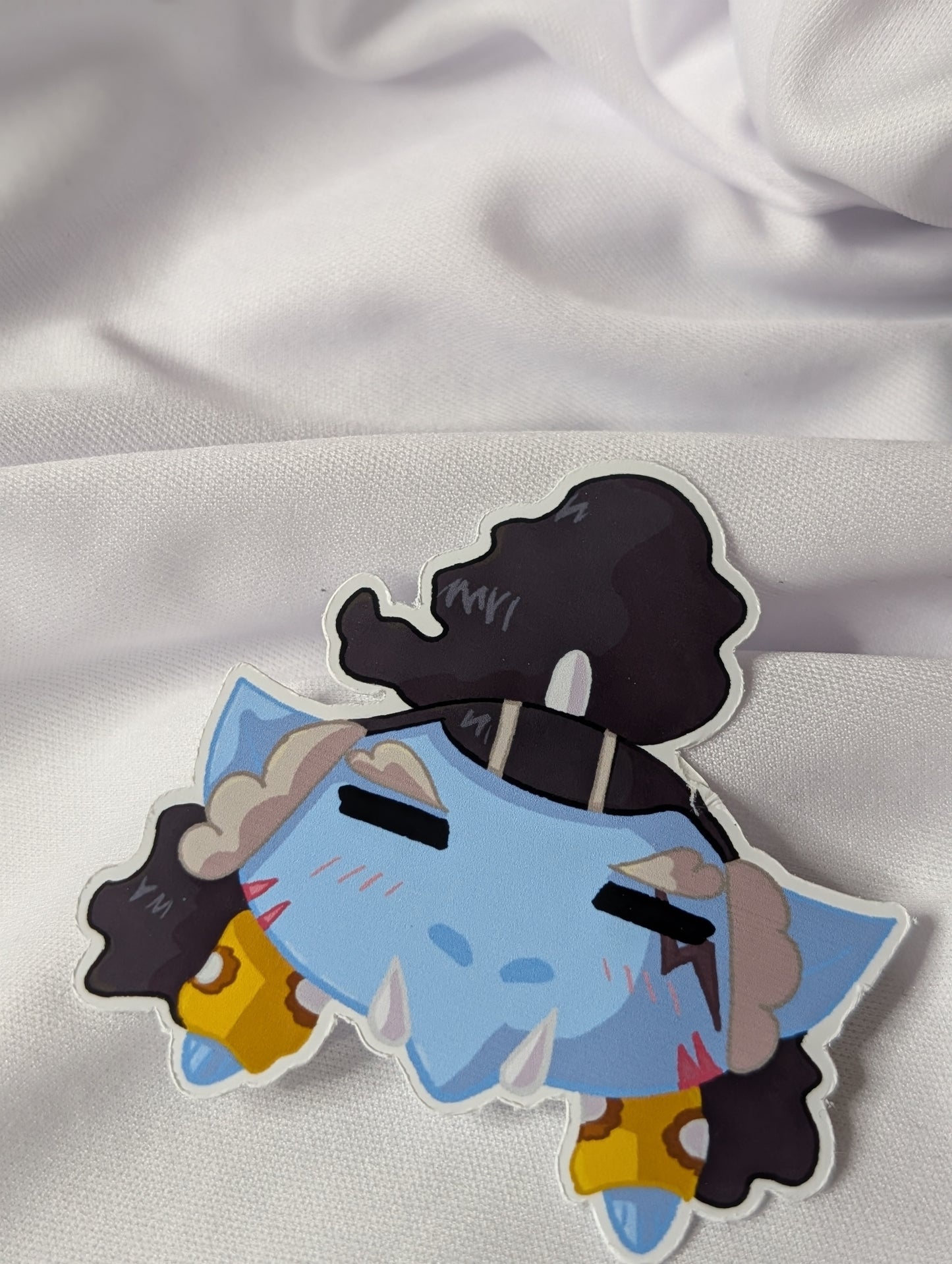 Pirate Anime Sleepy Chibi Stickers