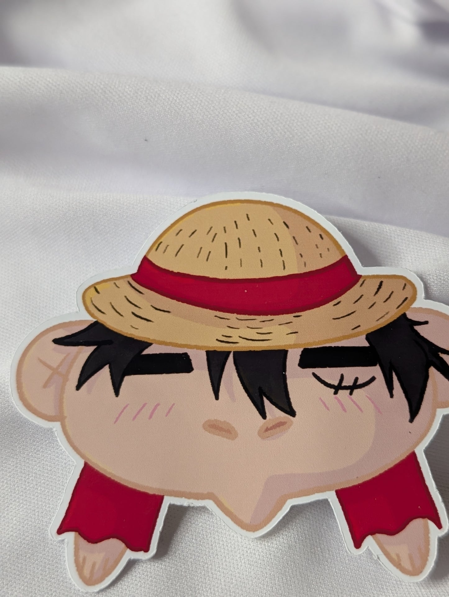 Pirate Anime Sleepy Chibi Stickers
