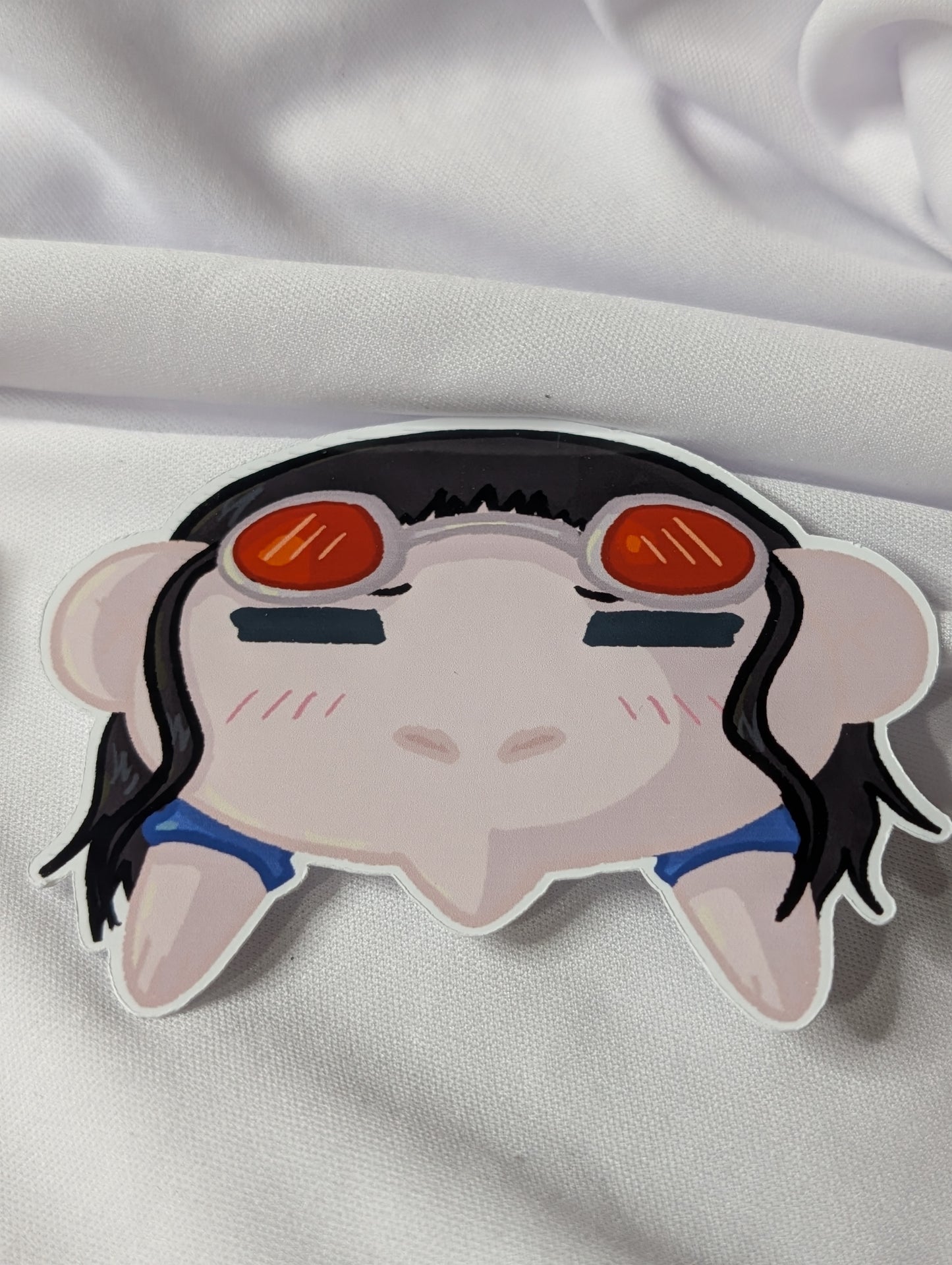 Pirate Anime Sleepy Chibi Stickers