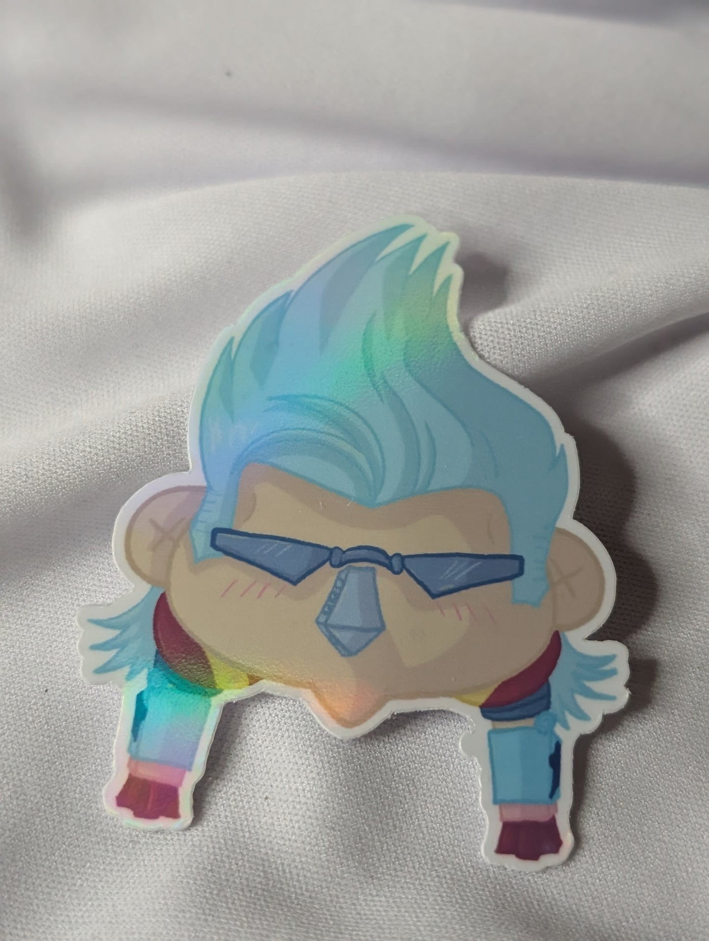 Pirate Anime Sleepy Chibi Stickers