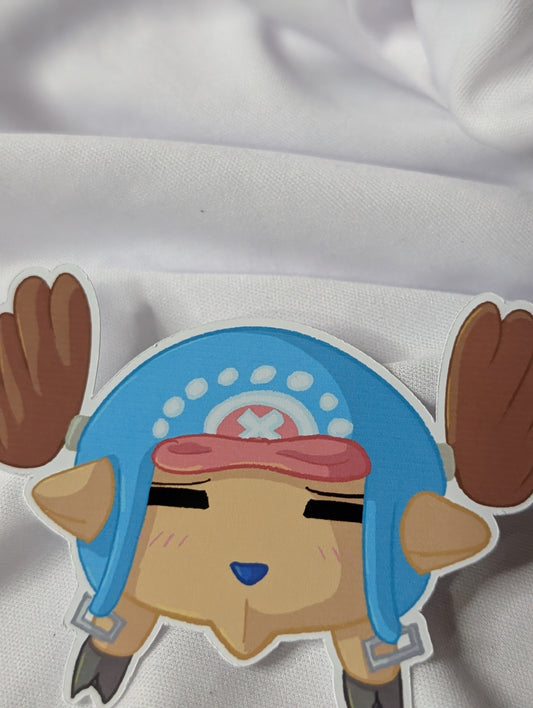 Pirate Anime Sleepy Chibi Stickers