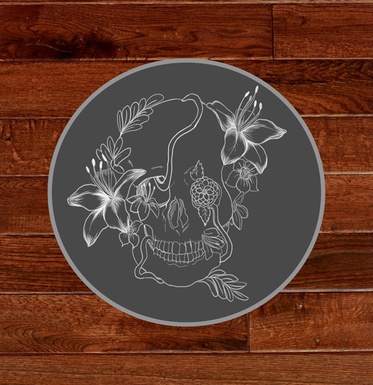 Skull Sticker