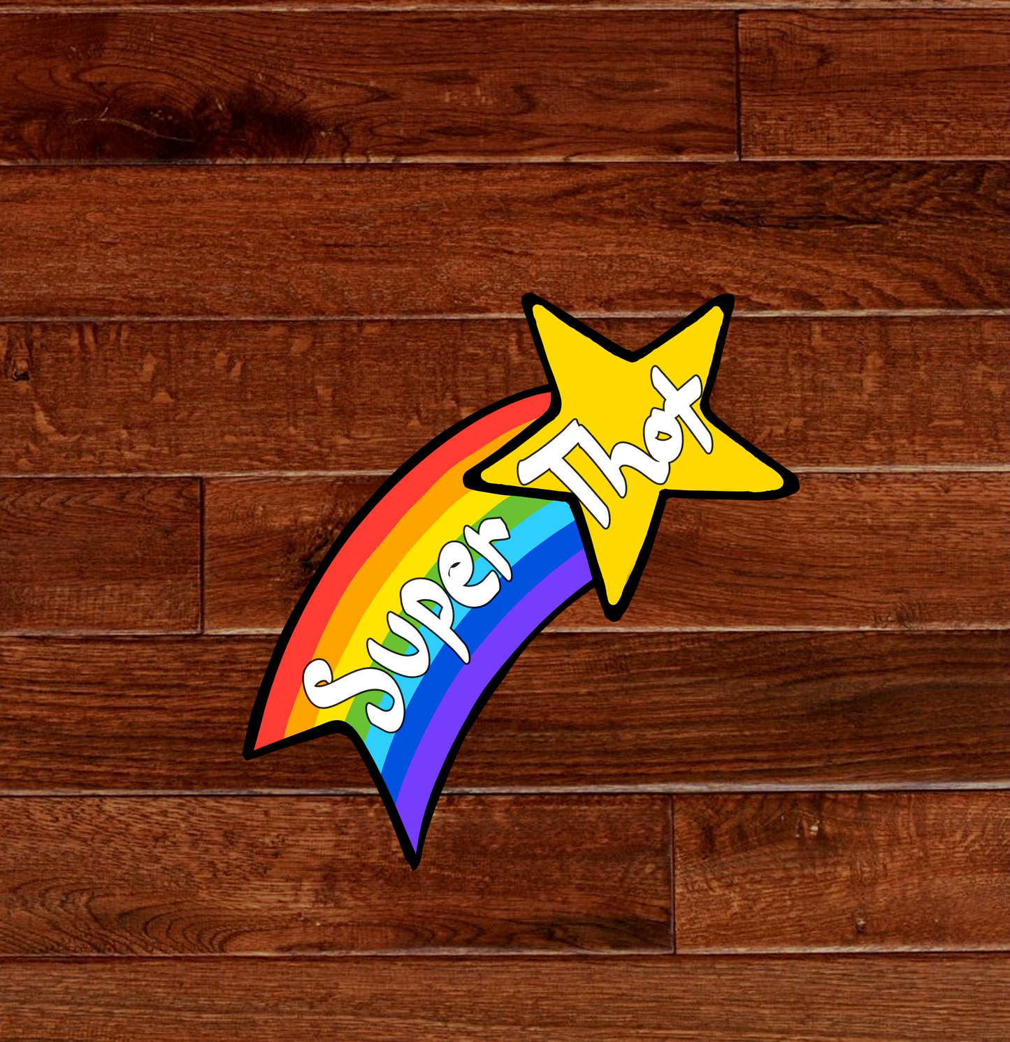 Super Thot Sticker