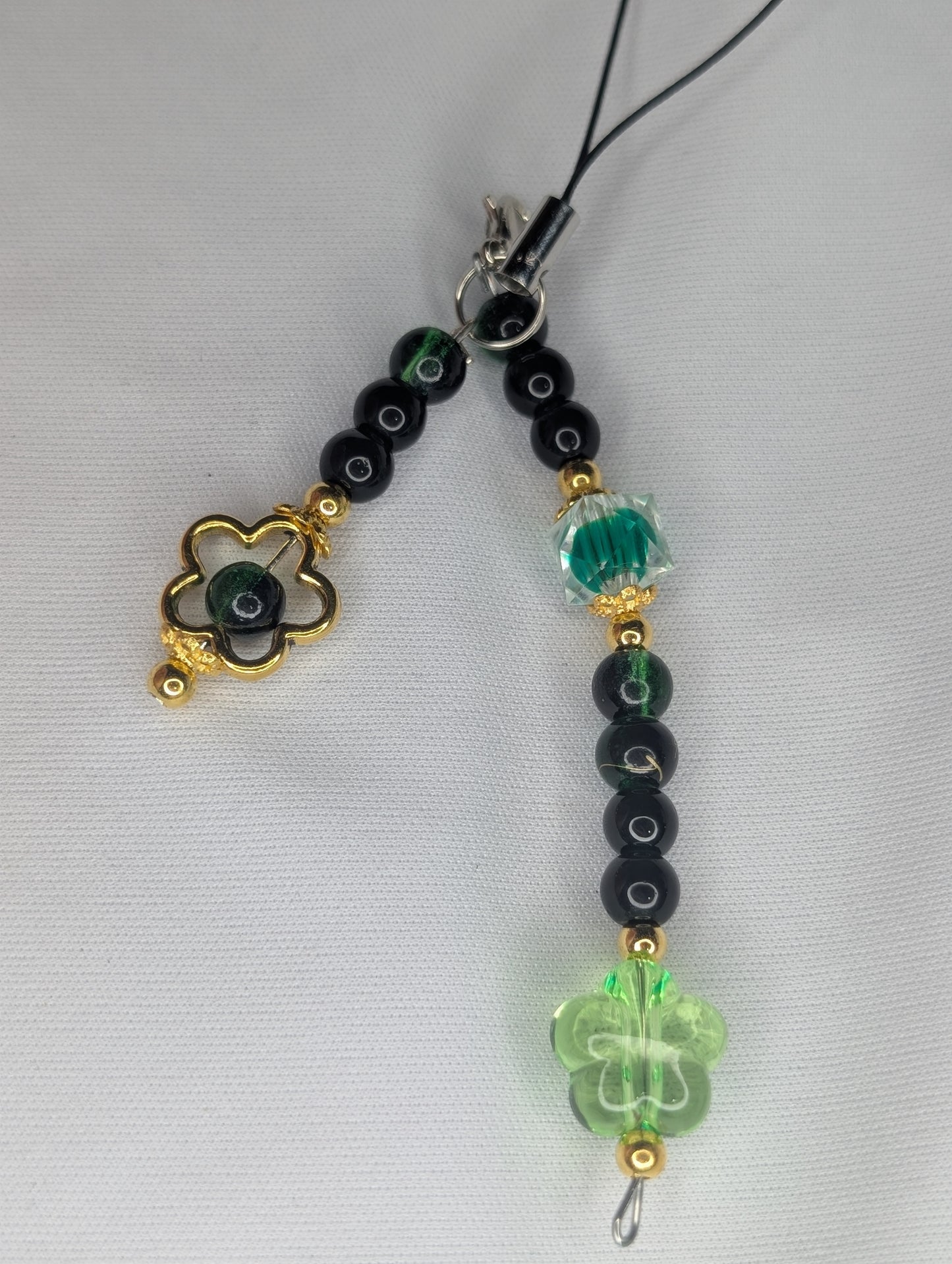 Hero Anime Keychain Charm Glass Beads