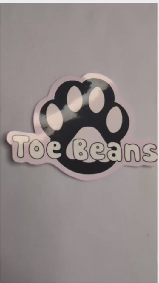 Toe Bean Sticker