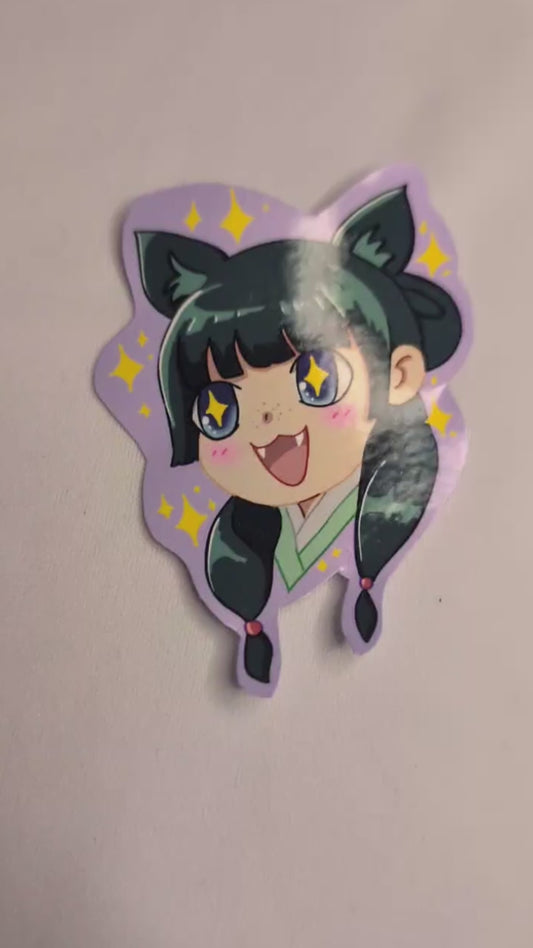 Maomao Kitty Anime Sticker Apothecary Diaries