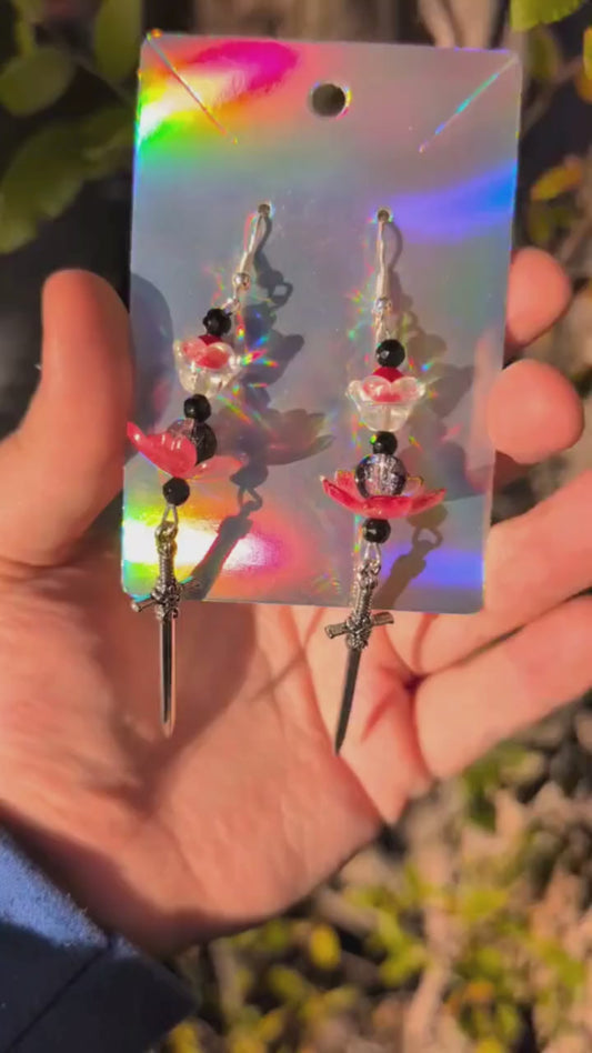 Sword Dangling Earring